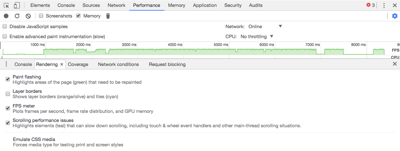 Runtime javascript performance